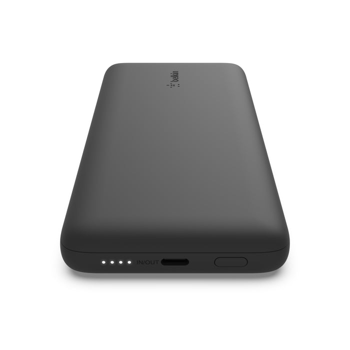 Belkin BoostCharge Plus 10K USB-C Power Bank with Integrated Cables | BPB006BTBLK