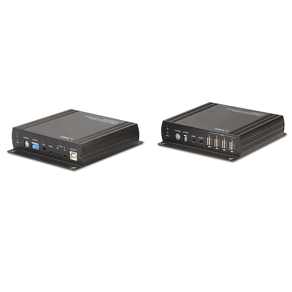 Lindy 140m Cat.6 DVI-D, USB, Audio & RS-232 KVM Extender | 39245 AV Extender Lindy