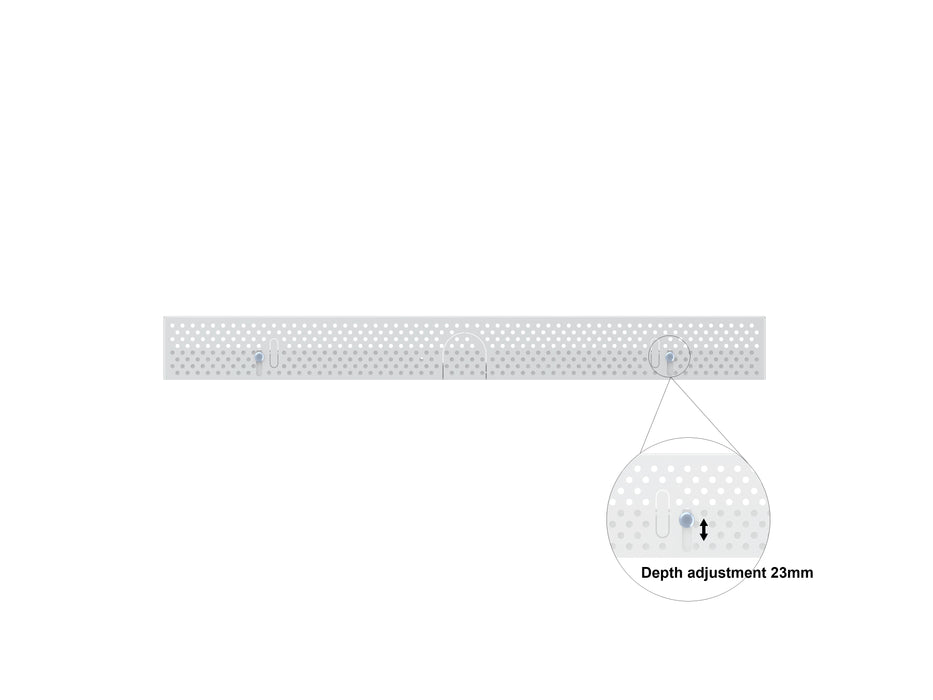 Multibrackets M Pro Series Enclosure 50" Wall Medium White Signage Display Enclosures Multibrackets