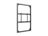 Multibrackets M Pro Series Enclosure 65" Wall Slim Medium Black Signage Display Enclosures Multibrackets