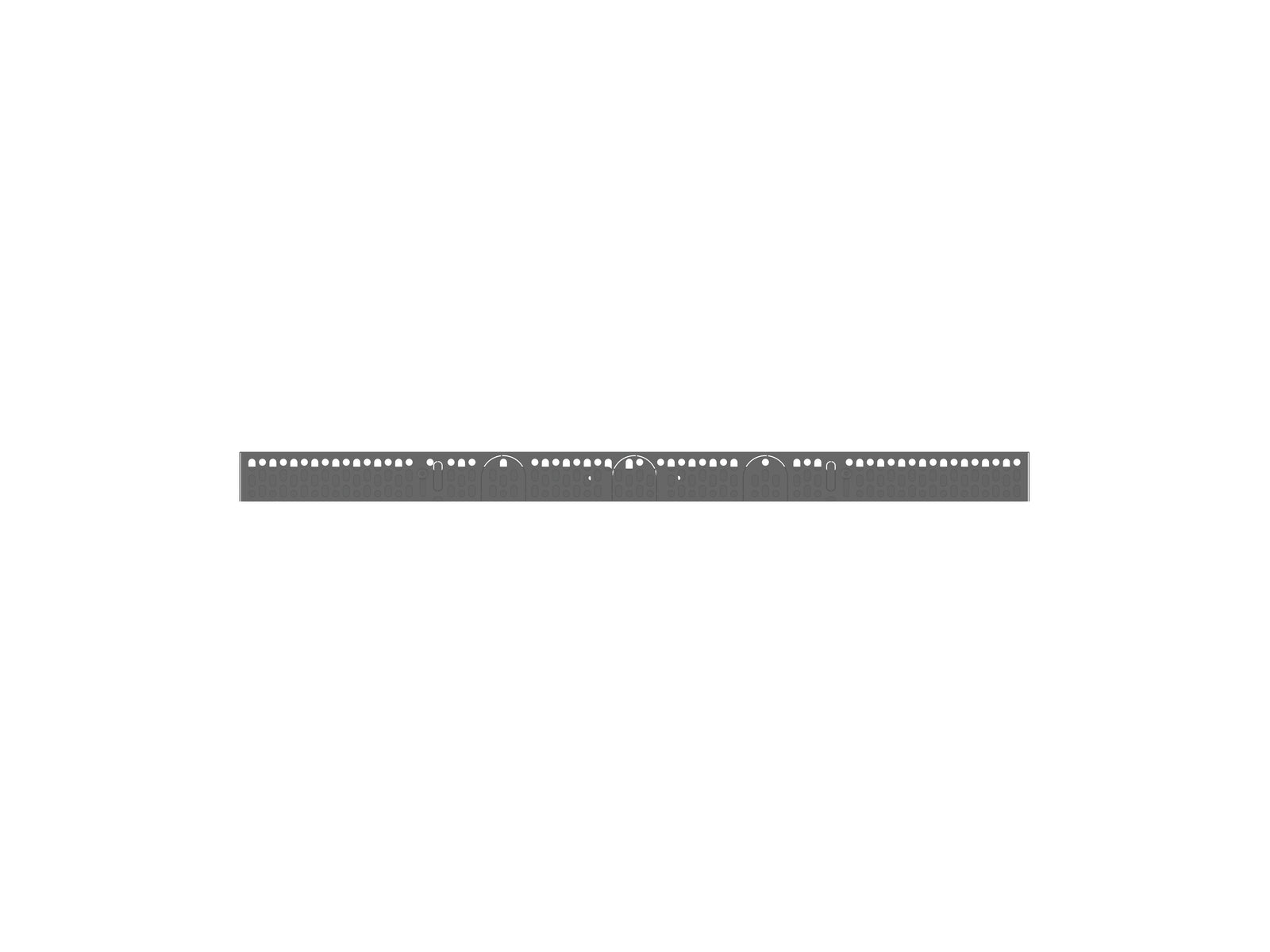 Multibrackets M Pro Series Enclosure 65" Wall Slim Medium Black Signage Display Enclosures Multibrackets