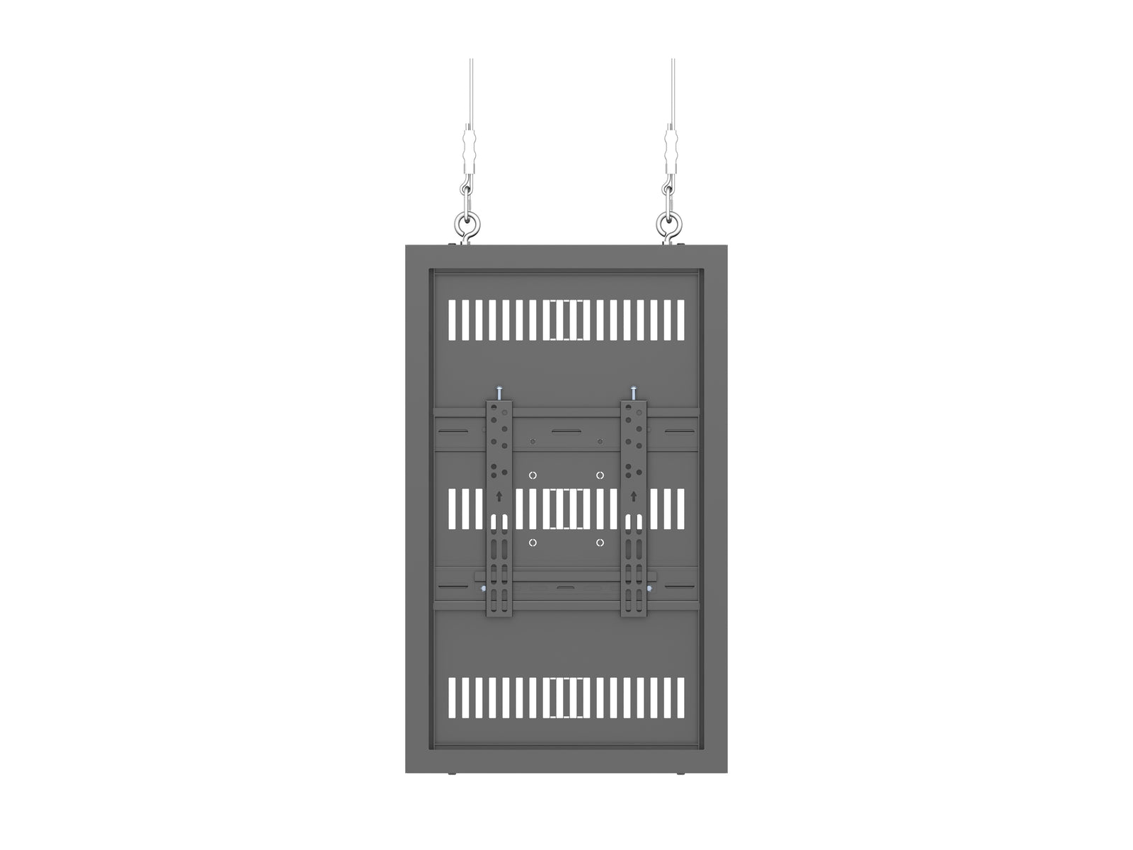 Multibrackets M Pro Series Enclosure 32" Wire Slim Small Black Signage Display Enclosures Multibrackets