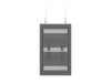 Multibrackets M Pro Series Enclosure 32" Wire Slim Small Black Signage Display Enclosures Multibrackets