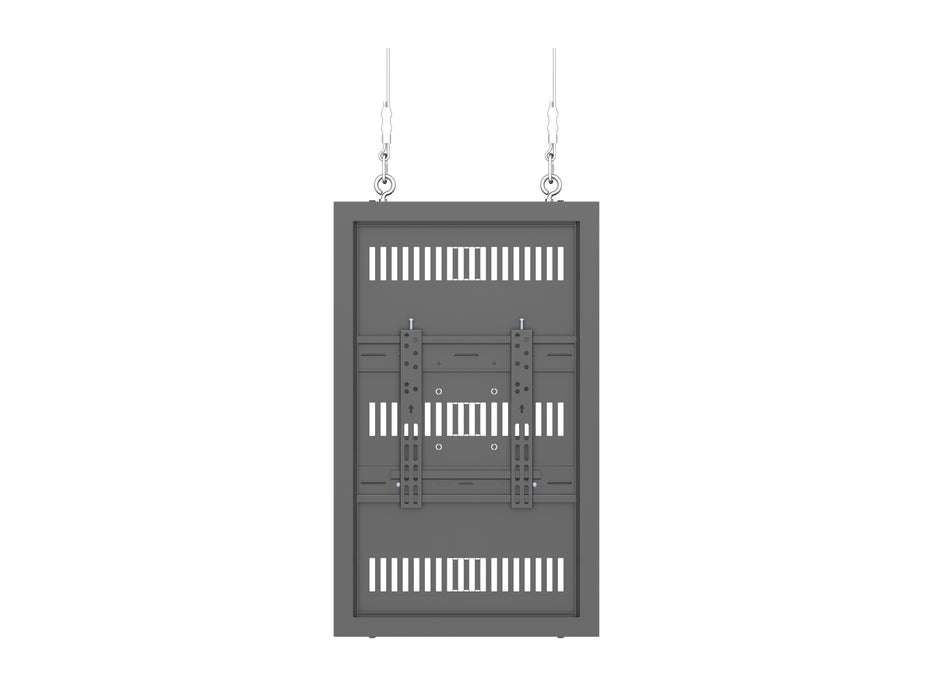 Multibrackets M Pro Series Enclosure 32" Wire Slim Small Black Signage Display Enclosures Multibrackets