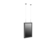 Multibrackets M Pro Series Enclosure 32" Wire Slim Small Black Signage Display Enclosures Multibrackets