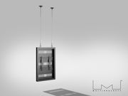 Multibrackets M Pro Series Enclosure 32" Wire Slim Small Black Signage Display Enclosures Multibrackets