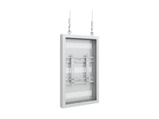 Multibrackets M Pro Series Enclosure 32" Wire Slim Small White Signage Display Enclosures Multibrackets