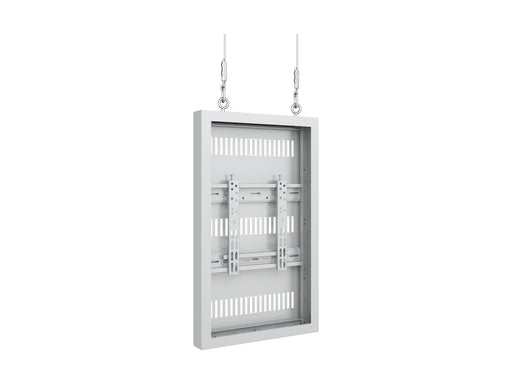 Multibrackets M Pro Series Enclosure 32" Wire Slim Small White Signage Display Enclosures Multibrackets