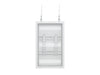 Multibrackets M Pro Series Enclosure 32" Wire Slim Small White Signage Display Enclosures Multibrackets