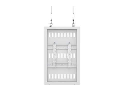 Multibrackets M Pro Series Enclosure 32" Wire Slim Small White Signage Display Enclosures Multibrackets