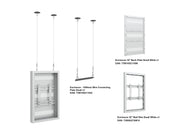 Multibrackets M Pro Series Enclosure 32" Wire Slim Small White Signage Display Enclosures Multibrackets
