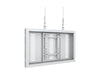 Multibrackets M Pro Series Enclosure 32" Wire Slim Small White Signage Display Enclosures Multibrackets