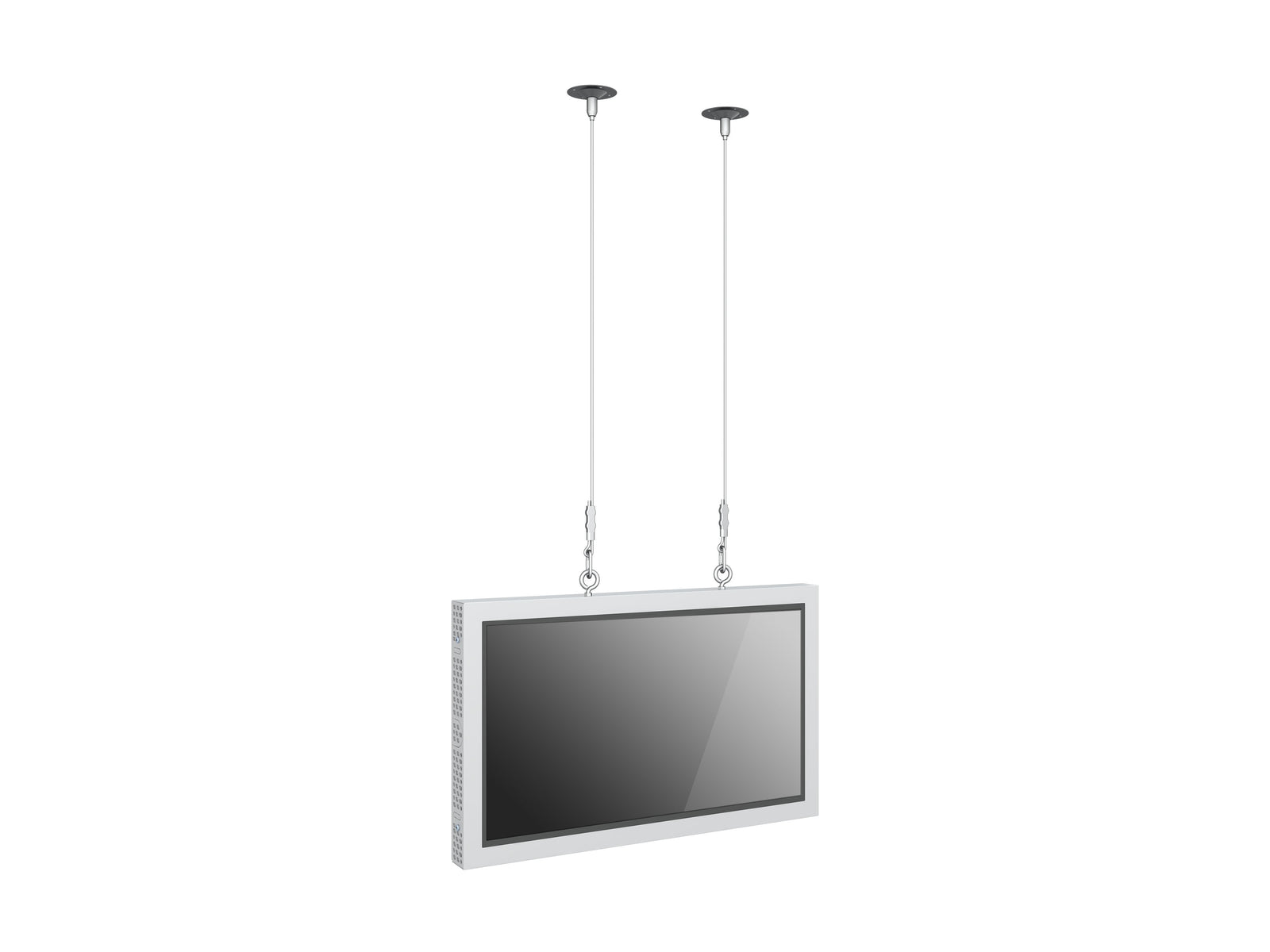 Multibrackets M Pro Series Enclosure 32" Wire Slim Small White Signage Display Enclosures Multibrackets