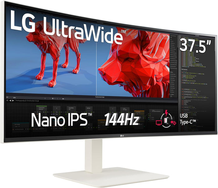 LG 38" UltraWide Quad HD LCD Gaming Monitor | 38WR85QC-W Gaming Monitor LG