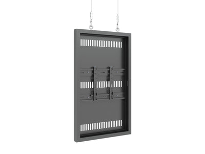 Multibrackets M Pro Series Enclosure 43" Wire Slim Small Black Signage Display Enclosures Multibrackets