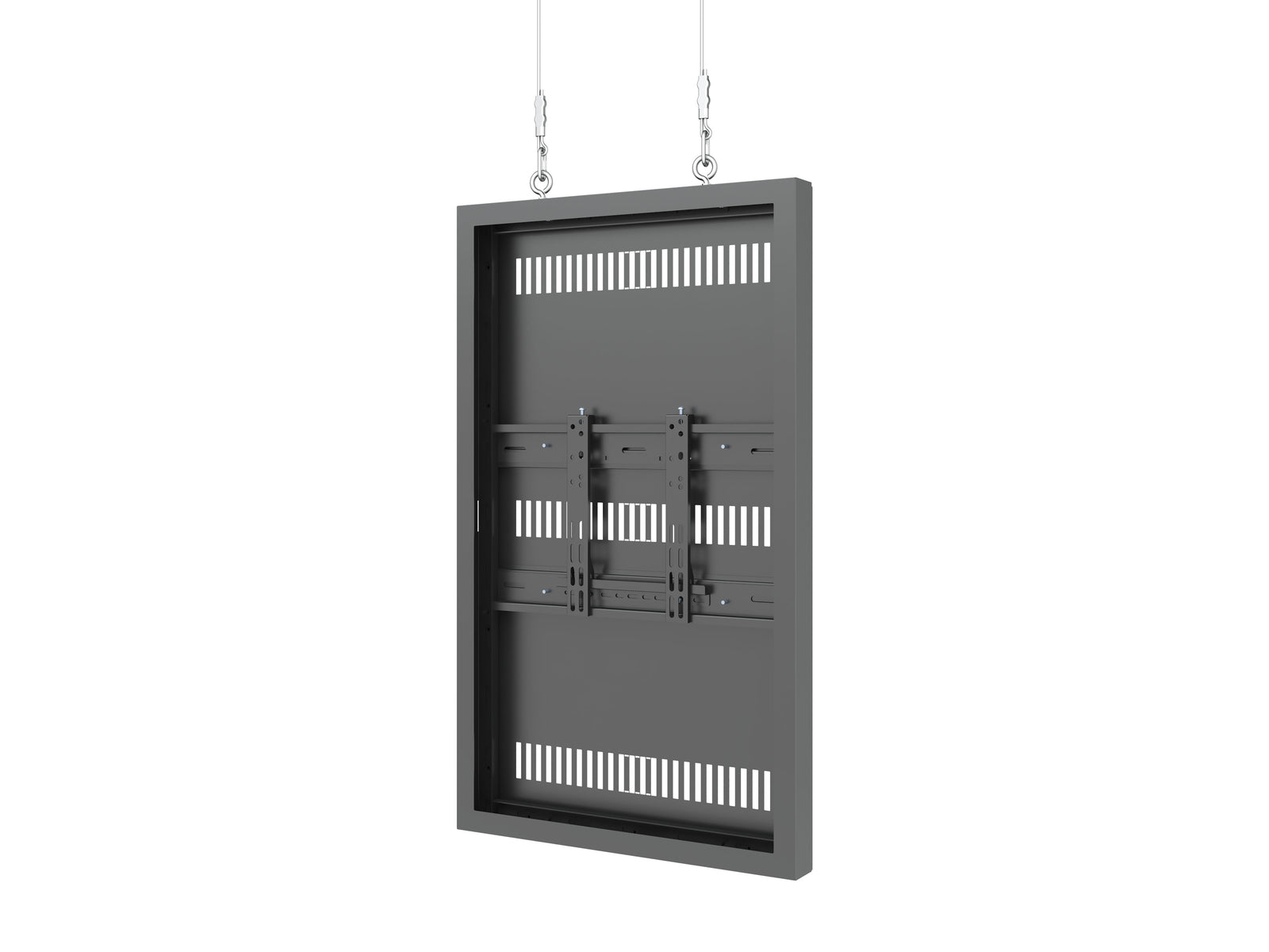 Multibrackets M Pro Series Enclosure 43" Wire Slim Small Black Signage Display Enclosures Multibrackets