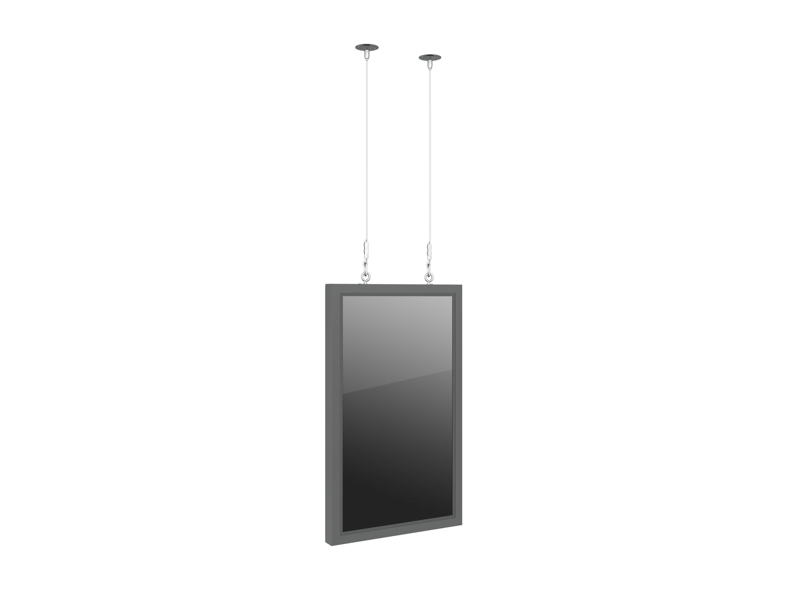 Multibrackets M Pro Series Enclosure 43" Wire Slim Small Black Signage Display Enclosures Multibrackets