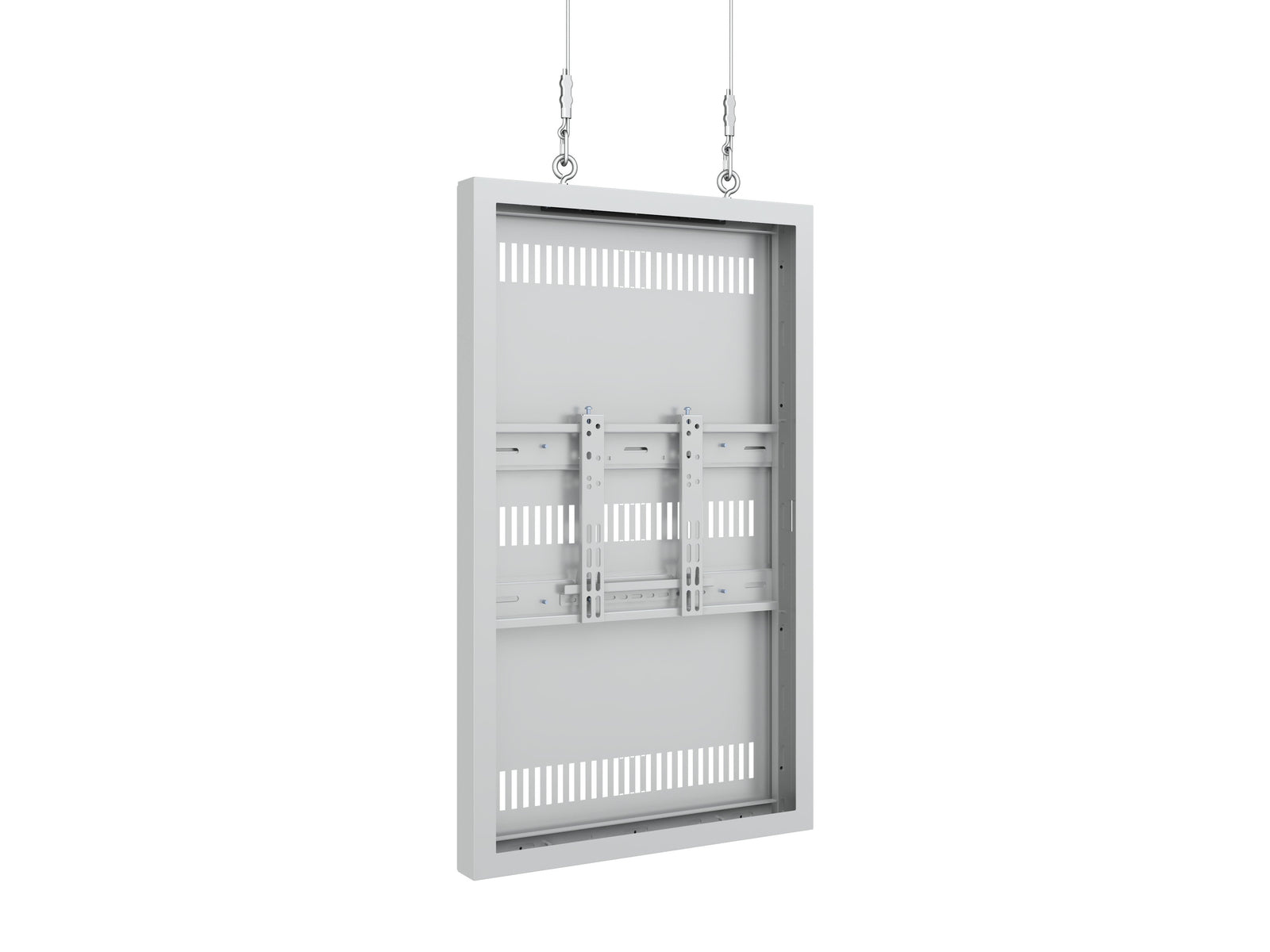 Multibrackets M Pro Series Enclosure 43" Wire Slim Small White | 7340234811465 Signage Display Enclosures Multibrackets