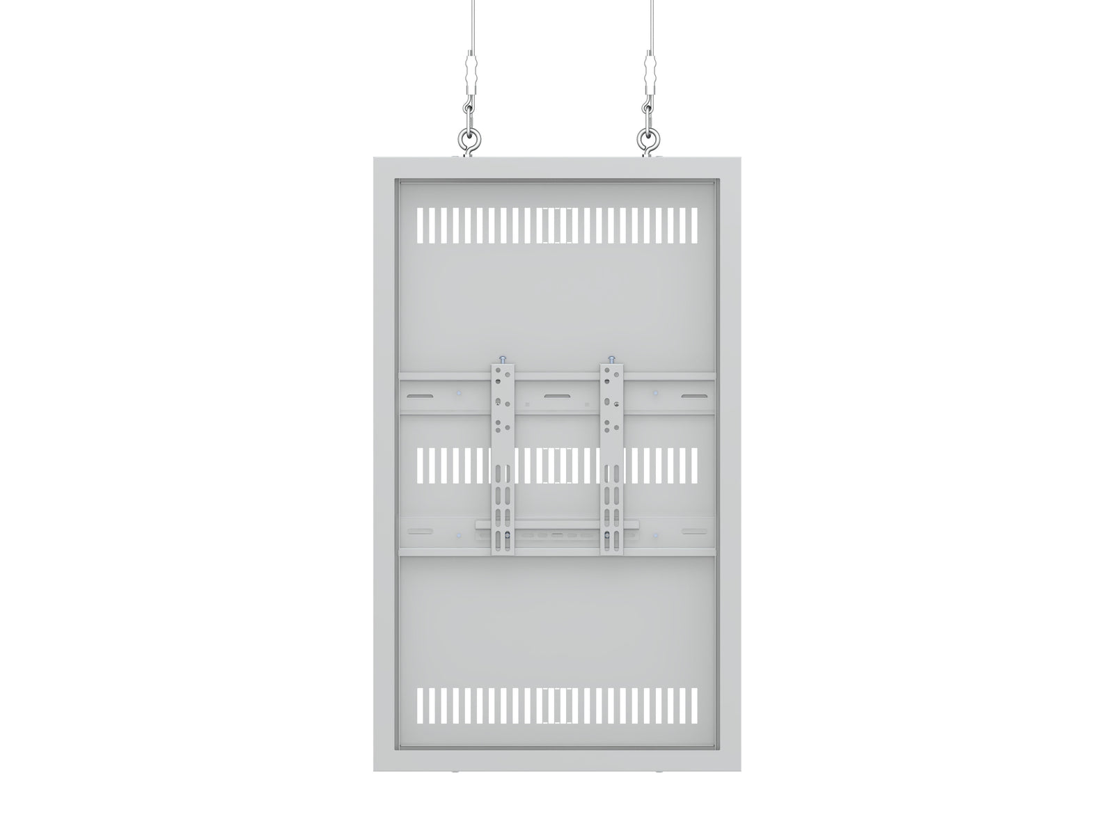 Multibrackets M Pro Series Enclosure 43" Wire Slim Small White | 7340234811465 Signage Display Enclosures Multibrackets