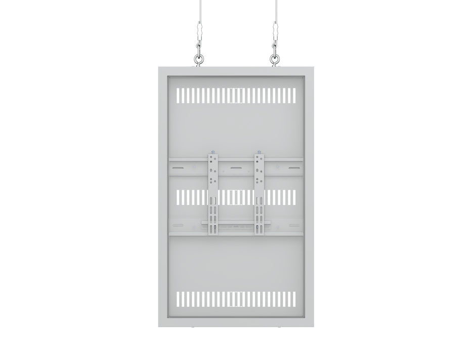 Multibrackets M Pro Series Enclosure 43" Wire Slim Small White Signage Display Enclosures Multibrackets