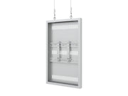 Multibrackets M Pro Series Enclosure 43" Wire Slim Small White | 7340234811465 Signage Display Enclosures Multibrackets