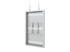 Multibrackets M Pro Series Enclosure 43" Wire Slim Small White Signage Display Enclosures Multibrackets