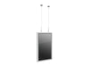 Multibrackets M Pro Series Enclosure 43" Wire Slim Small White Signage Display Enclosures Multibrackets