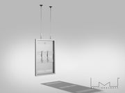 Multibrackets M Pro Series Enclosure 43" Wire Slim Small White | 7340234811465 Signage Display Enclosures Multibrackets