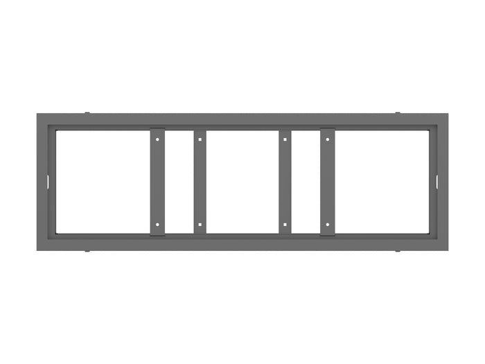 Multibrackets M Pro Series Enclosure 37” Small Black Signage Display Enclosures Multibrackets