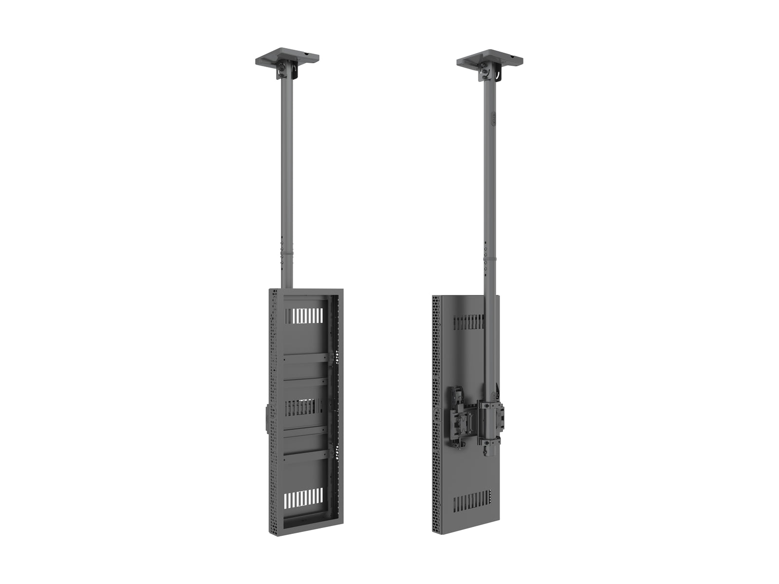 Multibrackets M Pro Series Enclosure 37” Small Black Signage Display Enclosures Multibrackets
