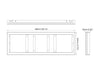 Multibrackets M Pro Series Enclosure 37” Small Black Signage Display Enclosures Multibrackets