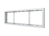 Multibrackets M Pro Series Enclosure 37” Small White Signage Display Enclosures Multibrackets