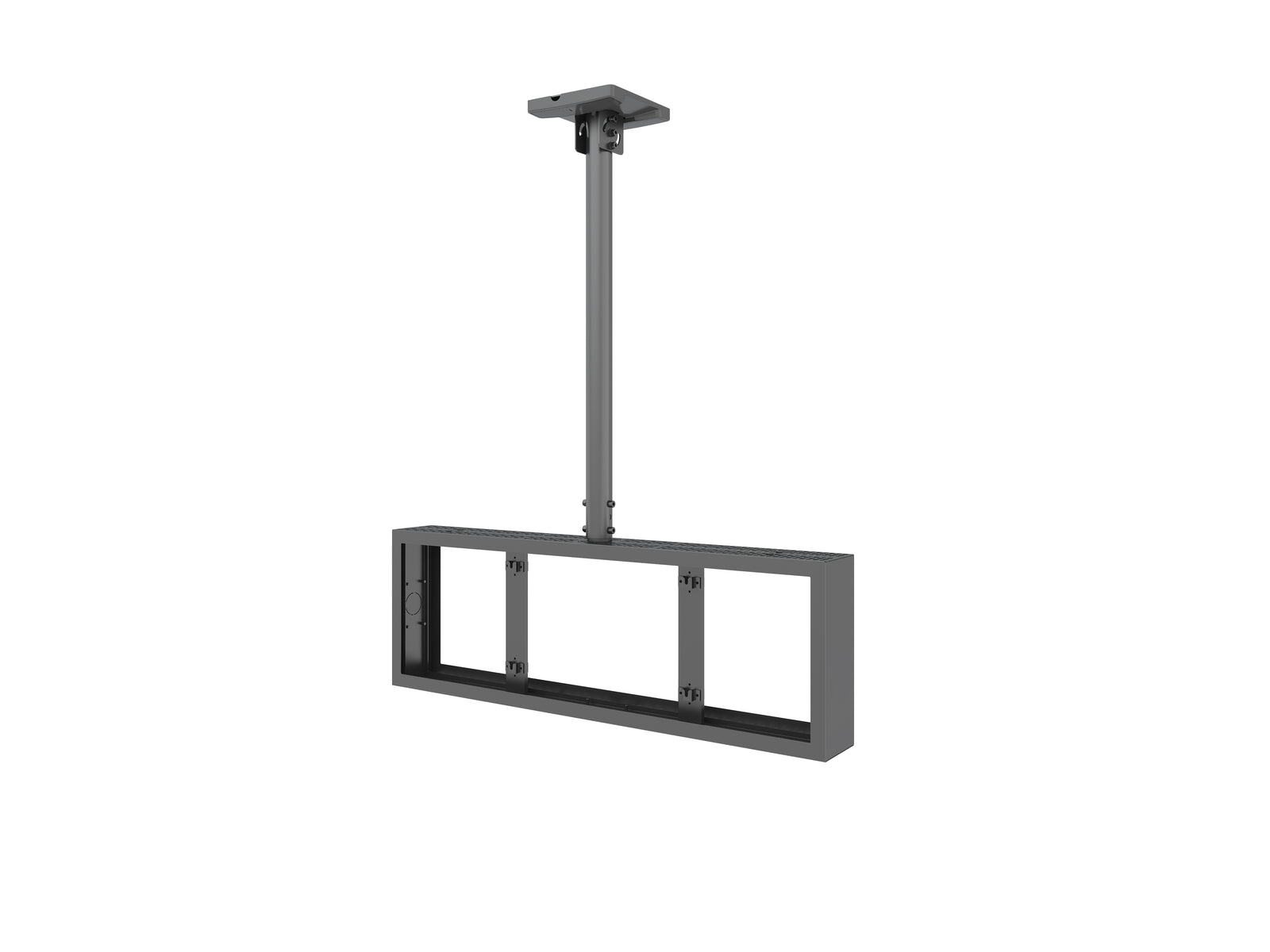 Multibrackets M Pro Series Enclosure 37" Back to Back Mount Black Signage Display Enclosures Multibrackets