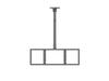 Multibrackets M Pro Series Enclosure 37" Back to Back Mount Black Signage Display Enclosures Multibrackets
