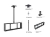 Multibrackets M Pro Series Enclosure 37" Back to Back Mount Black Signage Display Enclosures Multibrackets