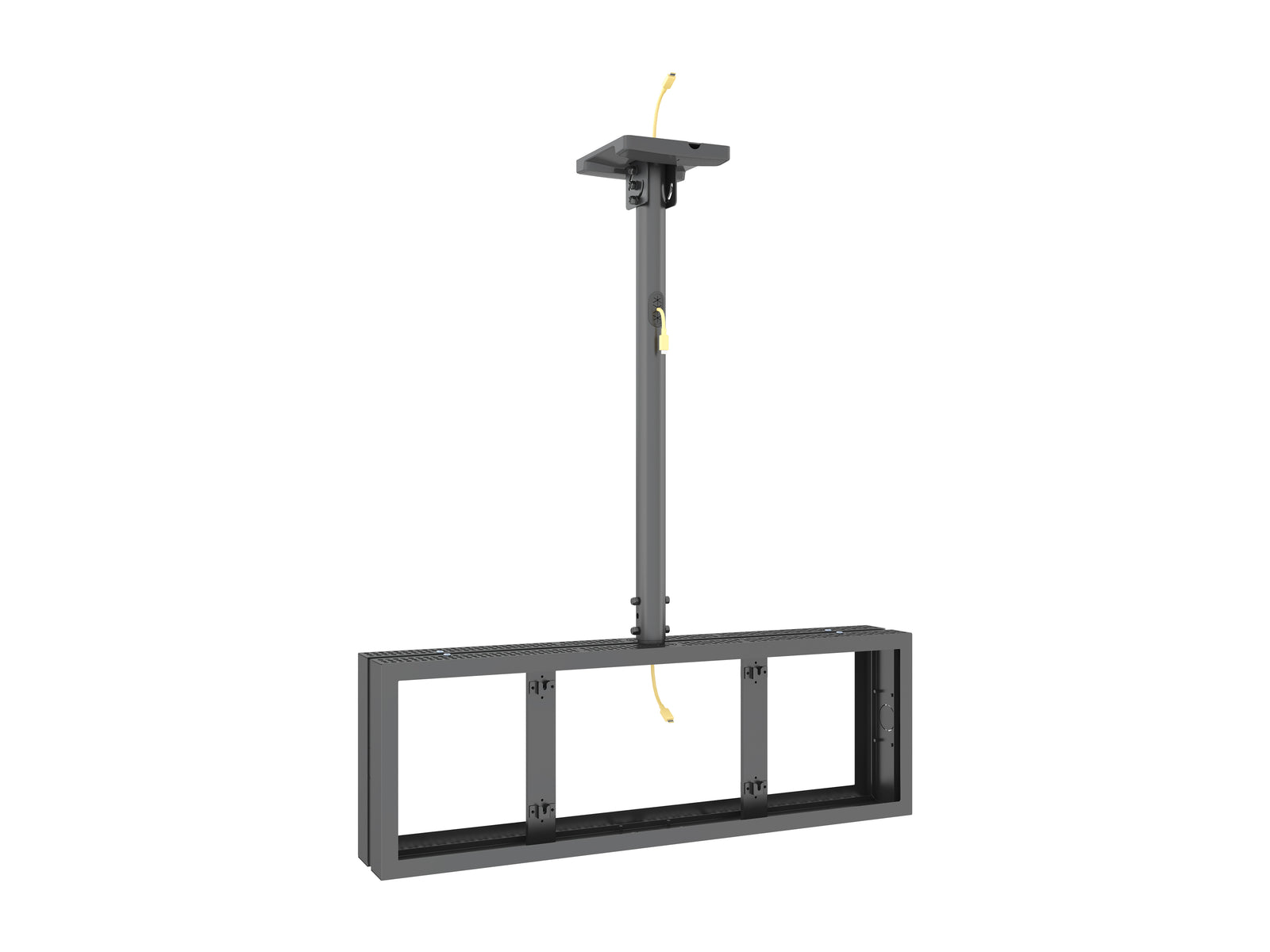 Multibrackets M Pro Series Enclosure 37" Back to Back Mount Black Signage Display Enclosures Multibrackets