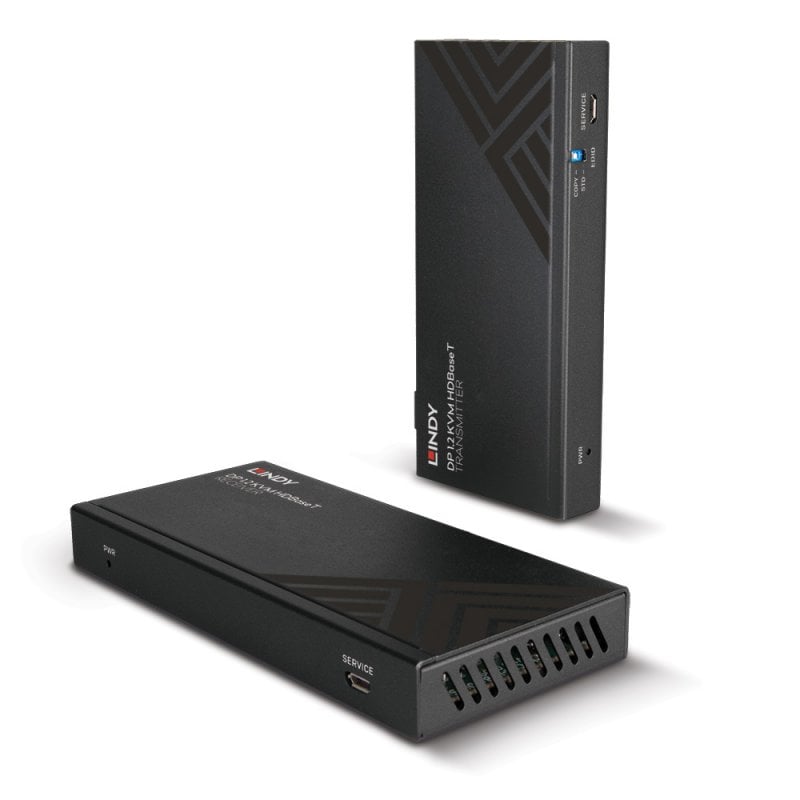 Lindy 150m Cat.6 DisplayPort 1.2, USB, IR & RS-232 HDBaseT KVM Extender | 39385 AV Extender Lindy