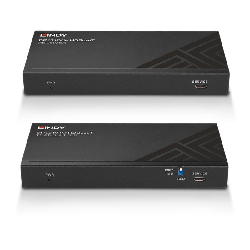 Lindy 150m Cat.6 DisplayPort 1.2, USB, IR & RS-232 HDBaseT KVM Extender | 39385 AV Extender Lindy