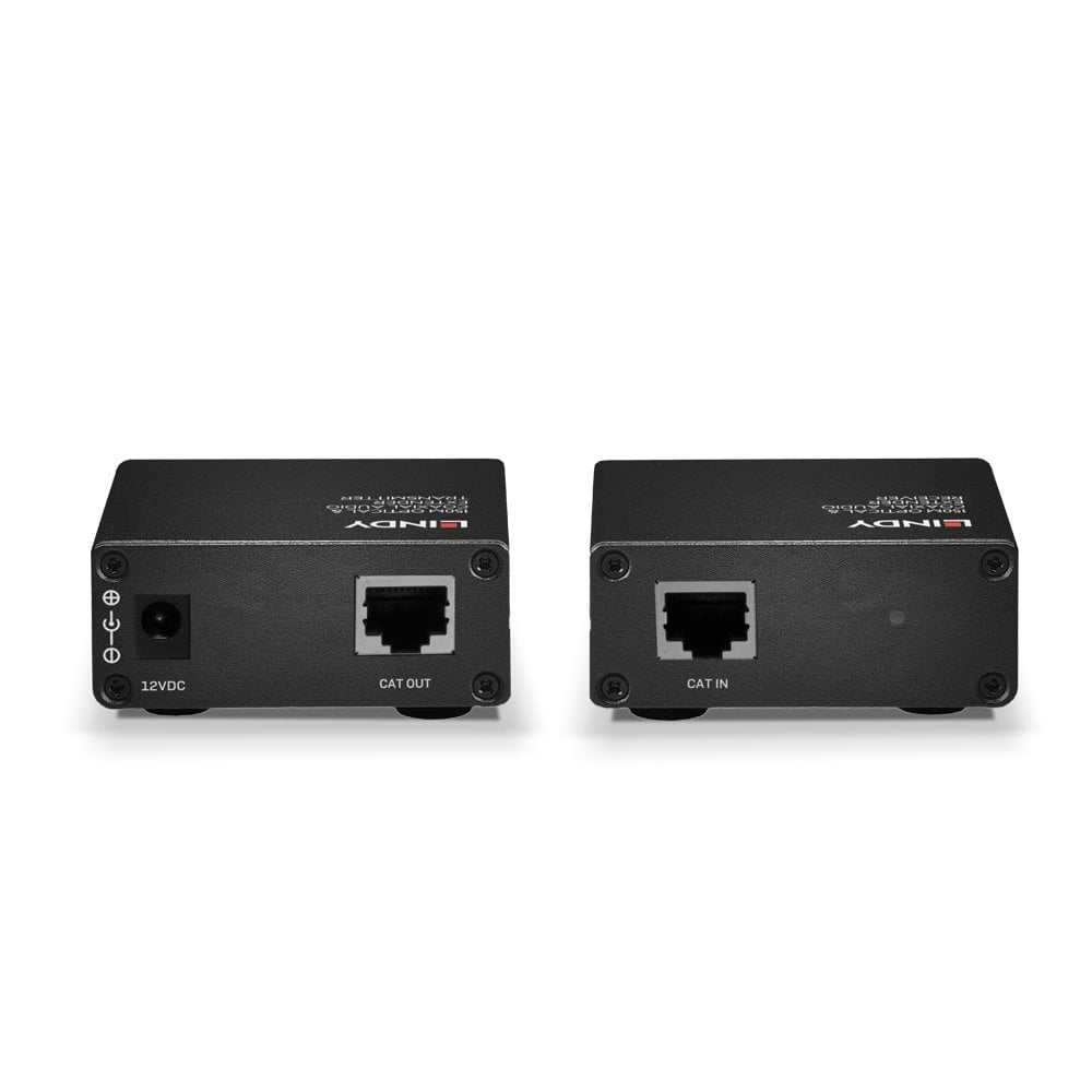 Lindy 150m Cat.6 TosLink (Optical) & Coaxial Digital Audio Extender - 70456 AV Extender Lindy