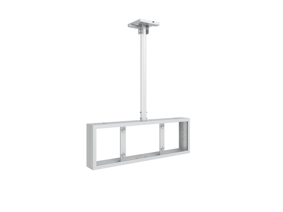 Multibrackets M Pro Series Enclosure 37" Back to Back Mount White Signage Display Enclosures Multibrackets