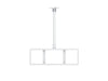 Multibrackets M Pro Series Enclosure 37" Back to Back Mount White Signage Display Enclosures Multibrackets