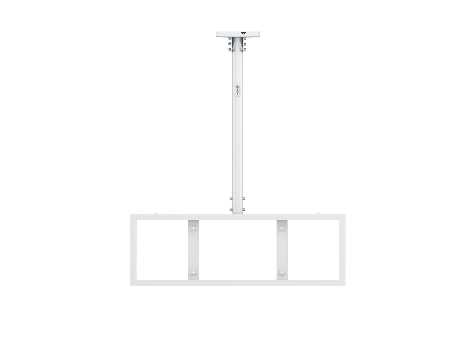 Multibrackets M Pro Series Enclosure 37" Back to Back Mount White Signage Display Enclosures Multibrackets