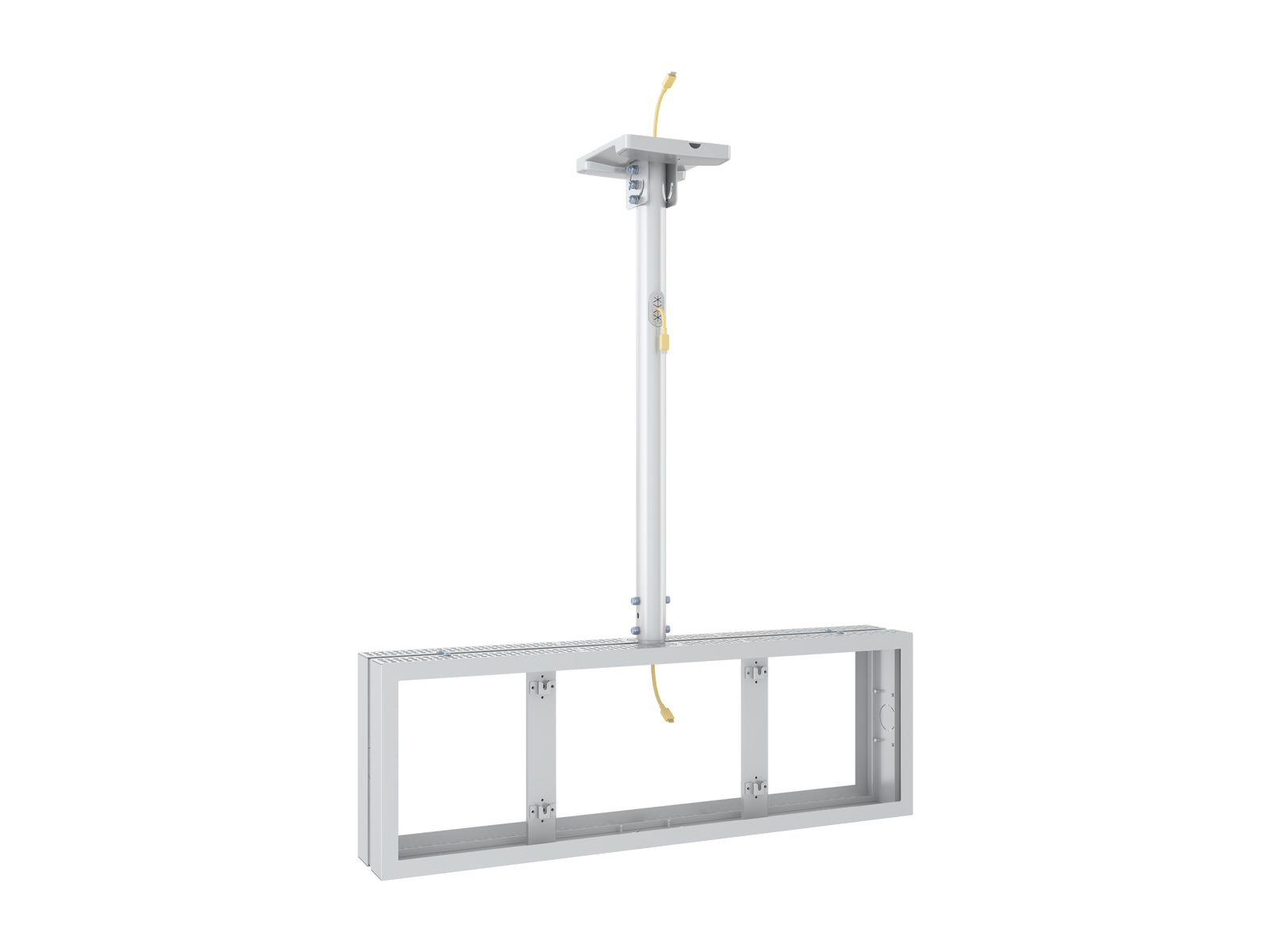Multibrackets M Pro Series Enclosure 37" Back to Back Mount White Signage Display Enclosures Multibrackets