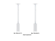Multibrackets M Pro Series Enclosure 37" Back to Back Mount White Signage Display Enclosures Multibrackets
