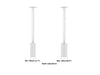 Multibrackets M Pro Series Enclosure 37" Back to Back Mount White Signage Display Enclosures Multibrackets