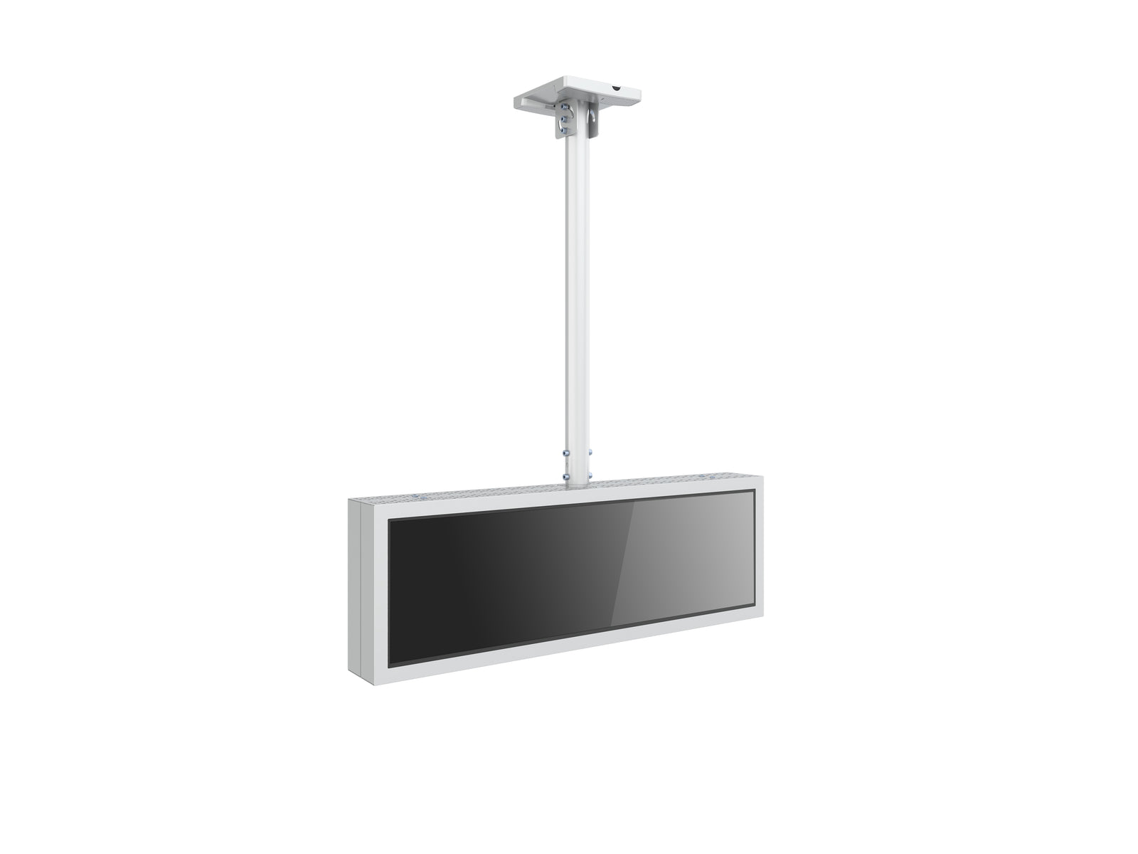Multibrackets M Pro Series Enclosure 37" Back to Back Mount White Signage Display Enclosures Multibrackets