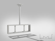 Multibrackets M Pro Series Enclosure 37" Back to Back Mount White Signage Display Enclosures Multibrackets