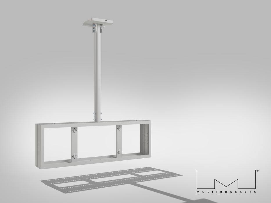 Multibrackets M Pro Series Enclosure 37" Back to Back Mount White Signage Display Enclosures Multibrackets