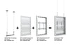 Multibrackets M Pro Series Enclosure - 1500mm Wire Connecting Plate Small