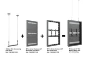 Multibrackets M Pro Series Enclosure 1500mm Wire Connecting Plate Small | 7350105211522 Mounting Accessory Multibrackets